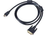 -  Akyga Kábel HDMI / DVI 24+1 1.8m fekete AK-AV-11 kép, fotó