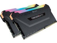 Corsair  Vengeance RGB Pro Fekete DDR4, 3200MHz 16GB (2 x 8GB) memória CMW16GX4M2C3200C16 kép, fotó