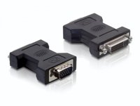 Delock  Adapter DVI 24+5 male > VGA 15 pin female 65017 kép, fotó