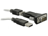 Delock  Adapter USB 2.0 to 1x Serial 61425 kép, fotó