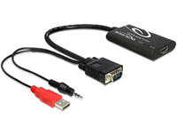 Delock  Adapter VGA + Audio > HDMI  62408 kép, fotó