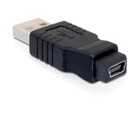 Delock  Adapter mini USB-B 5 tűs anya > USB-A apa 65094 kép, fotó