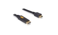 Delock  Átalakító kábel - Displayport 1.2 (apa) -> HDMI (apa) - 3m 82435 kép, fotó
