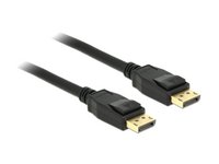 Delock  DisplayPort 1.2 (apa) - DisplayPort 1.2 (apa) kábel - 1 m 83805 kép, fotó