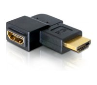 Delock  HDMI (anya/apa) 90° adapter 65076 kép, fotó