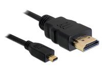 Delock  High Speed HDMI-A > micro HDMI-D adapter - 1 m 82661 kép, fotó