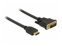 Delock  High Speed HDMI-A to DVI Dual (24+1) apa/apa kétirányú - 2m 85654 kép, fotó
