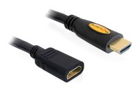 Delock  HDMI High Speed + Ethernet (apa/anya) kábel - 5m 83082 kép, fotó
