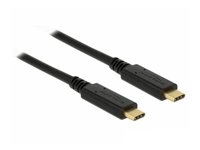 Delock  USB 3.1 Gen 2 Type-C (apa/apa) kábel - 2 m 83668 kép, fotó