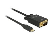 Delock  USB Type-C (apa) - VGA (apa) adapter - 1 m 85261 kép, fotó
