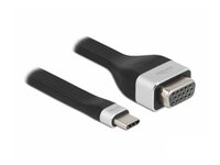 Delock  USB Type-C (apa) - VGA (anya) adapter 86730 kép, fotó