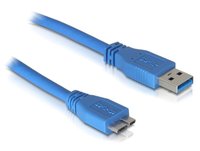 Delock  kábel USB 3.0 A to micro USB 3.0, 1m 82531 kép, fotó