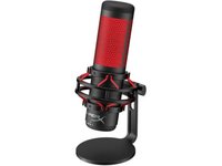 HP  HYPERX Quadcast asztali mikrofon fekete-piros 4P5P6AA kép, fotó