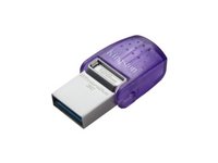 Kingston  DataTraveler microDuo 128GB - USB 3.2 Gen 1 Type-C/Type-A pendrive DTDUO3CG3/128GB kép, fotó