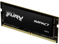 Kingston  FURY IMPACT DDR4 2666MHz 8GB laptop gaming memória KF426S15IB/8 kép, fotó