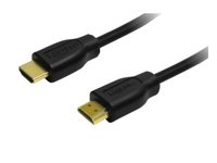 Logilink  HDMI Type-A male > HDMI Type-A male - Fekete - 4K - 0,2 m CH0076 kép, fotó