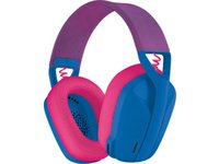 Logitech  G435 Vezeték nélküli gamer headset - Kék-málna 981-001062  kép, fotó