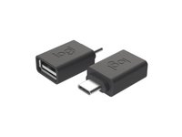 Logitech  USB Type-C to USB 2.0 Type-A adapter 956-000005 kép, fotó