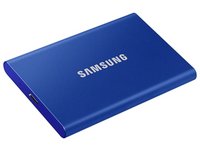 Samsung  Portable SSD USB3.2 2TB, T7, Kék MU-PC2T0H/WW kép, fotó