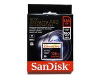 SanDisk  Extreme Pro 128GB CompactFlash memóriakártya SDCFXPS-128G-X46 kép, fotó