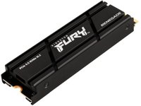 Kingston  Fury Renegade M.2 PCIe 4.0 NVMe 4000GB hűtőbordás SSD SFYRDK/4000G kép, fotó