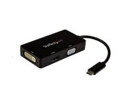 StarTech  3-in-1 USB 3.1 to HDMI, DVI, VGA Multiport Adapter CDPVGDVHDBP kép, fotó