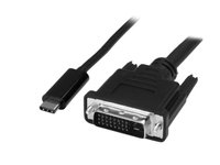 StarTech  USB 3.1 Type-C to DVI adapter - 1 m CDP2DVIMM1MB kép, fotó