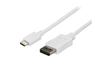 StarTech  USB 3.1 Type-C to DisplayPort apa/apa adapter - 1.8 m CDP2DPMM6W kép, fotó