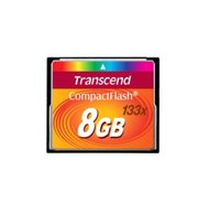 Transcend  Compact Flash Memóriakártya - 8GB  TS8GCF133 kép, fotó