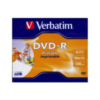 Verbatim  DVD-R 4.7GB 16x Írható DVD lemez nyomtatható 43521 kép, fotó