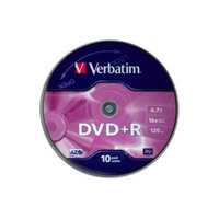 Verbatim  DVD+R 4.7GB 16x Írható DVD lemez (10db) 43498 kép, fotó