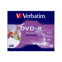 Verbatim  DVD+R 4.7GB 16x Írható DVD lemez nyomtatható 43508 kép, fotó