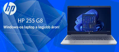 Vékony és könnyű kivitelével a HP 255 laptop ideális választás!