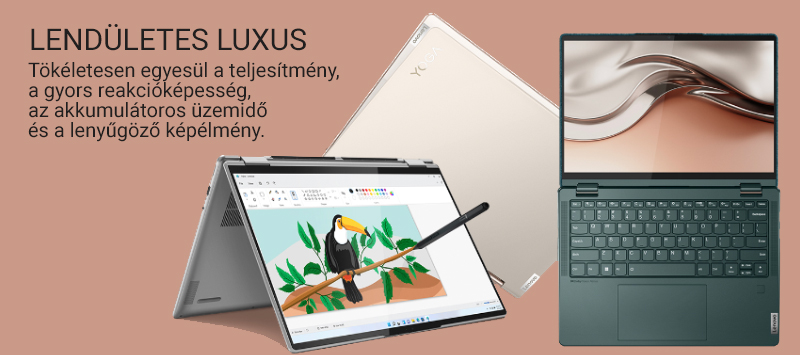 Letisztult gépházban, innovatív 2in1 Lenovo Yoga laptop raktárról elérhető!
