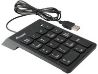 Equip  Life USB fekete vezetékes numerikus billentyűzet 245205 kép, fotó