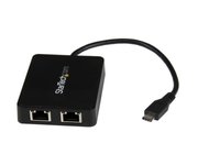 StarTech  USB 3.1 to Dual Gigabit Ethernet Adapter US1GC301AU2R kép, fotó