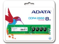 ADATA  DDR4 8GB 2666MHz asztali PC memória AD4U26668G19-RGN kép, fotó