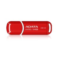 ADATA  UV150 64GB USB 3.0 pendrive - Piros AUV150-64G-RRD kép, fotó