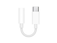 Apple  USB-C to 3.5mm Headphone jack adapter - Fehér MU7E2ZM/A kép, fotó