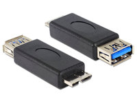 Delock  Adapter USB 3.0-A anya > micro USB 3.0-B apa 65183 kép, fotó