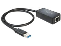 Delock  Adapter USB 3.0 to Gigabit LAN 62121 kép, fotó