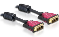 Delock  DVI 24+1 pin Cable male - male 1.8m 84345 kép, fotó