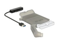 Delock  Delock Converter USB 3.0 Type-A male > SATA 6 Gb/s 22 pin with 2.5″ védőburkolattal 62742 kép, fotó