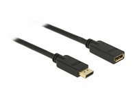 Delock  DisplayPort 1.2 (apa) - DisplayPort 1.2 (anya) kábel - 1 m 83809 kép, fotó