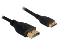 Delock  High Speed HDMI-a > mini HDMI-C Slim Ethernettel adapter - 1 m 83132 kép, fotó