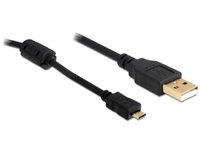 Delock  USB 2.0-A > USB micro-B adapter - 1 m 82299 kép, fotó