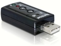Delock  USB Hangkártya 7.1 61645 kép, fotó
