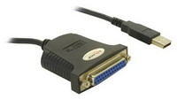 Delock  USB to Parallel 25-pole 0.8m 61330 kép, fotó