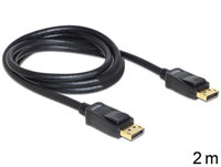 Delock  Displayport kábel male-male 2m 82585 kép, fotó