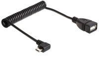 Delock  USB mikro-B male forgatott to USB 2.0-A female OTG  83354 kép, fotó